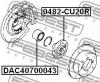 FEBEST DAC40700043 DAC40700043_подшипник ступ.задн./ Mitsubishi Lancer CS 2000]