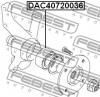 FEBEST DAC40720036 Подшипник передней ступицы