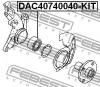 FEBEST DAC40740040-KIT Подшипник ступичный передний