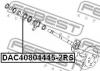 FEBEST DAC408044452RS ПОДШИПНИК СТУПИЧНЫЙ ЗАДНИЙ (40x80x44x45) (KIA SORENTO 2002-) FEBEST