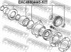 FEBEST DAC40804445KIT ПОДШИПНИК СТУПИЧНЫЙ ЗАДНИЙ (40x80x44x45) РЕМКОМПЛЕКТ