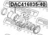 FEBEST DAC41683540 ПОДШИПНИК СТУПИЧНЫЙ ПЕРЕДНИЙ (41x68x35x40)