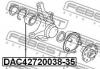 FEBEST DAC42720038-35 Подшипник ступицы пер.
