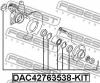 FEBEST DAC42763538-KIT Подшипник ступичный передний комплект