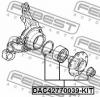 FEBEST DAC42770039-KIT Подшипник ступичный задний (42x77x39) ремкомплект