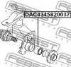 FEBEST DAC4345820037 DAC4345820037 ПОДШИПНИК СТУПИЧНЫЙ ПЕРЕДНИЙ (45/43x82x37x37)