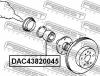 FEBEST DAC43820045 DAC43820045_подшипник ступ.передн./ Toyota Camry MCV20/SXV20 1996-2001