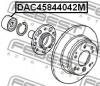 FEBEST DAC45844042M Подшипник ступицы передний