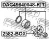 FEBEST DAC49840048-KIT Подшипник ступичный передний