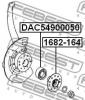 FEBEST DAC54900050 Подшипник ступичный