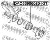 FEBEST DAC55900060-KIT Подшипник ступичный передний