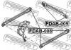 FEBEST FDAB-008 Сайлентблок задней поперечной тяги