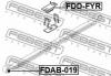 FEBEST FDAB-019 Сайлентблок задней рессоры