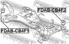 FEBEST FDAB-CB4F1 САЙЛЕНБЛОК ПОДРАМНИКА ПЕРЕДНИЙ
