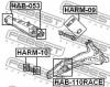 FEBEST HAB110RACE САЙЛЕНБЛОК ЗАДНЕГО РЫЧАГА SPORT (HONDA CIVIC COUPE EJ1 1993-1995 HONDA CIVIC EJ9/EK1/EK3/EK4 1995-20