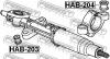 FEBEST HAB-204 Сайлентблок рулевой рейки