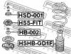 FEBEST HB-002 Подшипник опорный