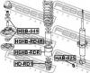 FEBEST HDRD1 HD-RD1_отбойник задн.амортиз./ Honda CR-V RD1/RD2 1997-2001