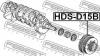 FEBEST HDSD15B ШКИВ КОЛЕНВАЛА D13B/D15B/ZC