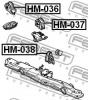 FEBEST HM-038 Подушка двигателя передняя