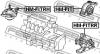 FEBEST HMFITRH HM-FITRH_опора двиг.прав.CVT/ Honda Jazz/Fit DG1-GD8 02-07