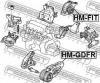 FEBEST HM-GDFR ПОДУШКА ДВИГАТЕЛЯ ПЕРЕДНЯЯ