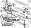 FEBEST HRKB-RG Пыльник рулевой рейки