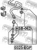 FEBEST HSB-062 Втулка стойки стабилизатора