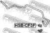 FEBEST HSB-CF3F Втулка переднего стабилизатора