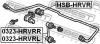FEBEST HSBHRVR ВТУЛКА ЗАДНЕГО СТАБИЛИЗАТОРА D21 (HONDA HR-V GH1/GH2/GH3/GH4 1998-) FEBEST