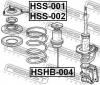 FEBEST HSHB004 ПЫЛЬНИК АМОРТИЗАТОРА D20 С ОТБОЙНИКОМ