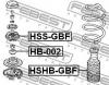 FEBEST HSHB-GBF Пыльник переднего амортизатора