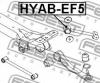 FEBEST HYAB-EF5 Сайлентблок задней тяги