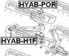 FEBEST HYAB-H1F Сайлентблок переднего рычага
