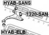 FEBEST HYABSANS САЙЛЕНБЛОК МАЛЕНЬКИЙ ПЕРЕДНЕГО РЫЧАГА (HYUNDAI SANTA FE CLASSIC 2006-) FEBEST