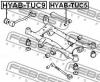 FEBEST HYAB-TUC9 Сайлентблок задней продольной тяги