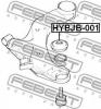 FEBEST HYBJB001 HYBJB-001_пыльник опоры шаров./ Hyundai Accent/Verna 99]
