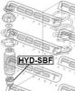 FEBEST HYD-SBF Отбойник переднего амортизатора