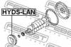 FEBEST HYDSLAN ШКИВ КОЛЕНВАЛА (HYUNDAI COUPE 2001- HYUNDAI ELANTRA/LANTRA 2000- HYUNDAI MATRIX/LAVITA 2001- HYUNDAI