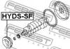 FEBEST HYDS-SF Шкив коленвала
