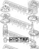 FEBEST HYD-TRF Отбойник переднего амортизатора