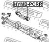 FEBEST HYMB-PORR Сайлентблок задней подушки двигателя