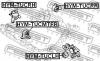 FEBEST HYM-TUCMTFR Подушка двигателя передняя
