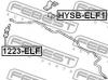 FEBEST HYSB-ELF1 Втулка стабилизатора передняя