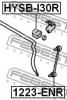 FEBEST HYSB-I30R Втулка стабилизатора: KIA CEED 2006-