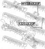 FEBEST HYSBIX35F Втулка переднего стабилизатора