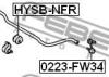 FEBEST HYSBNFR ВТУЛКА ЗАДНЕГО СТАБИЛИЗАТОРА D16.8 (HYUNDAI GRANDEUR TG 05 2005- HYUNDAI NF SONATA 2005-) FEBEST