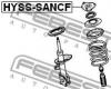 FEBEST HYSSSANCF ОПОРА ПЕРЕДНЕГО АМОРТИЗАТОРА (HYUNDAI SANTA FE CLASSIC 2006-) FEBEST