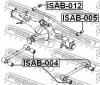 FEBEST ISAB004 сайленблок
