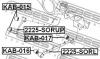 FEBEST KAB015 САЙЛЕНБЛОК ЗАДНЕГО ПРОДОЛЬНОГО РЫЧАГА (KIA SORENTO 2002-) FEBEST